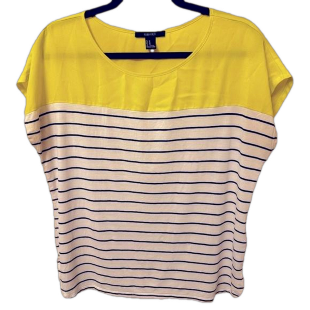 Forever 21 Striped Blouse